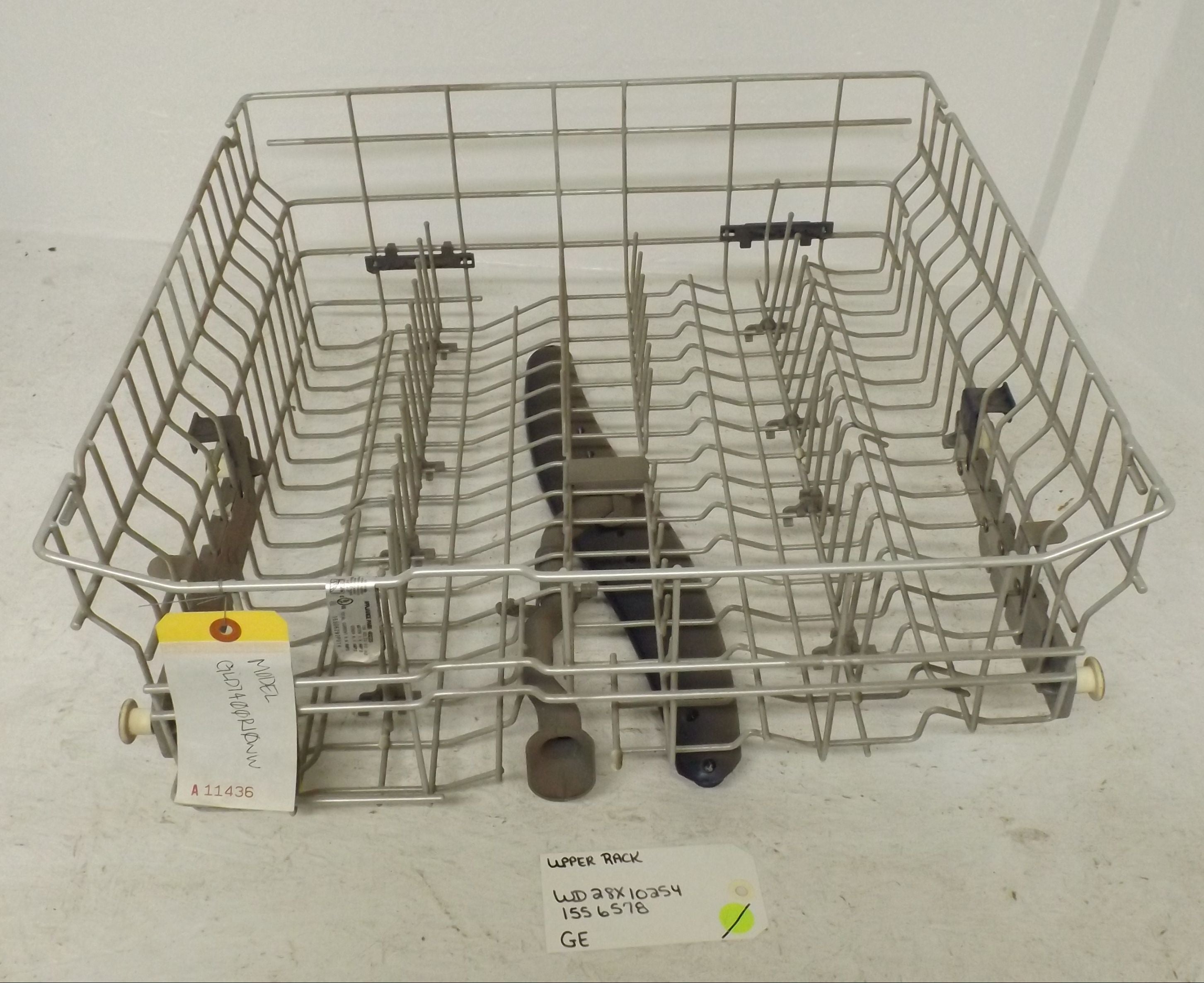 GE DISHWASHER WD28X10254 1556578 UPPER RACK (USED) GE DISHWASHER WD28X10254 1556578 UPPER RACK (USED)